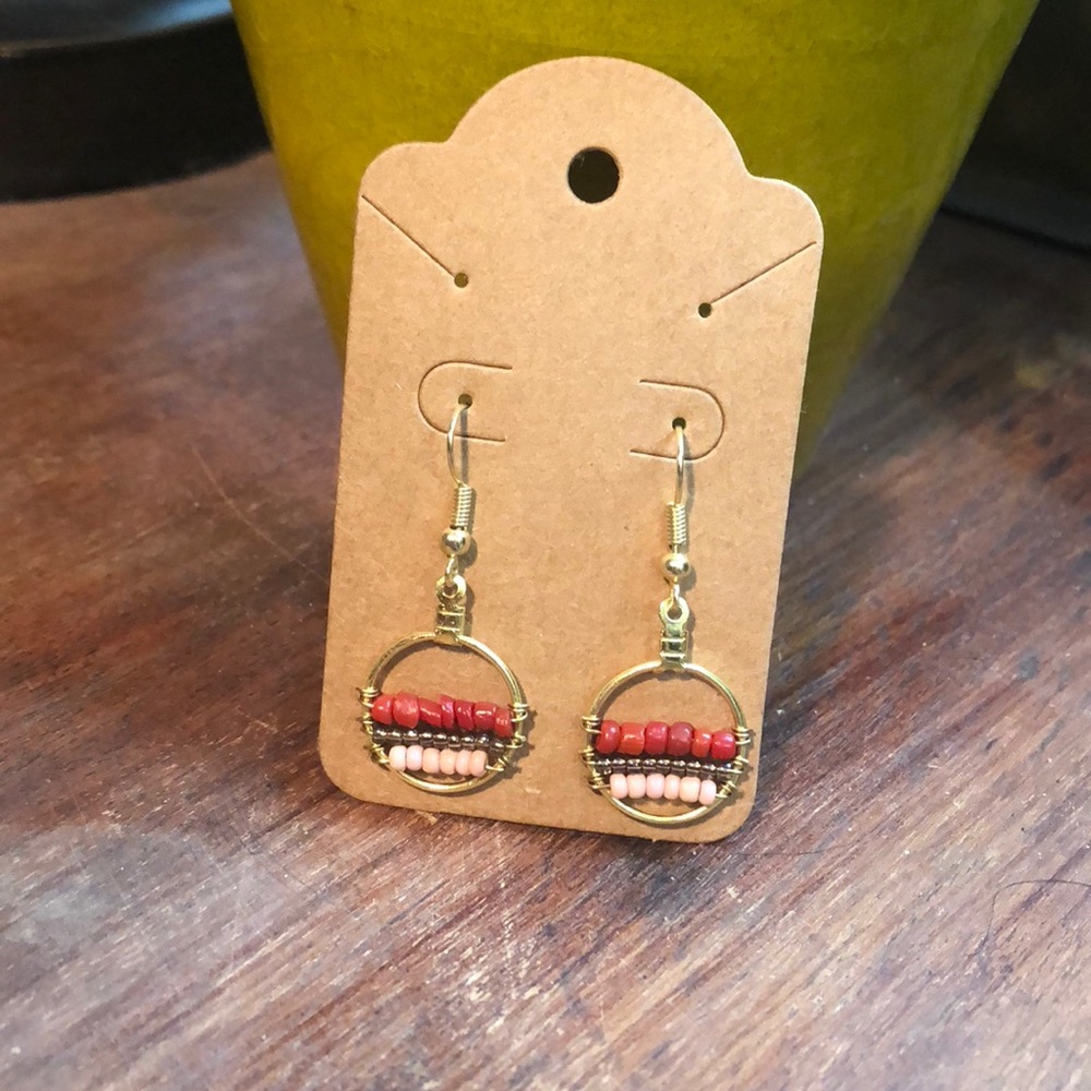 Boho Beaded Earrings